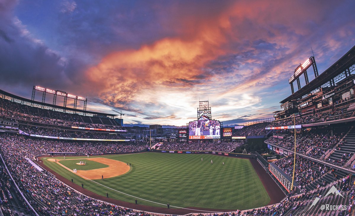 No place like it.  Let’s bounce back and have a great #Rockies25th week together! atmlb.com/2Buw0a2 https://t.co/ASXFLLDW3C