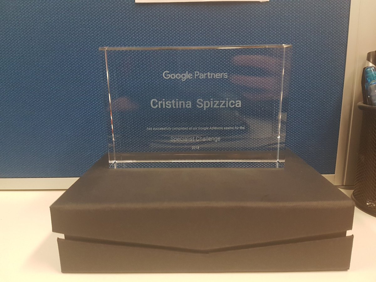 cspizzica's tweet photo. This is so unnecessarily extra @Google but I'm here for it. #GooglePartners #SpecialistChallenge https://t.co/UhZoXHDkfZ