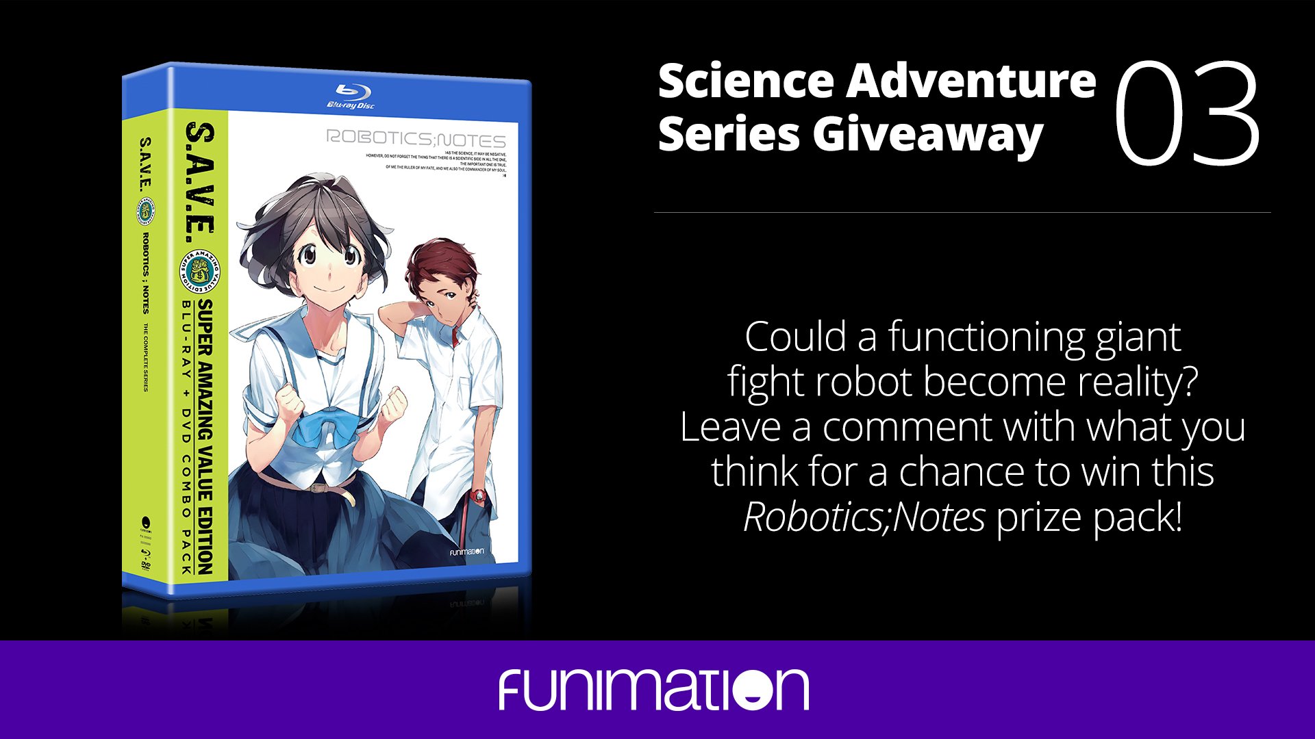 Funimation Sur Twitter Our Third Science Adventure Series Giveaway Features Robotics Notes Another Series From The Same Franchise As Steins Gate Don T Forget That Steins Gate 0 Has New Episodes Streaming On Funimationnow With