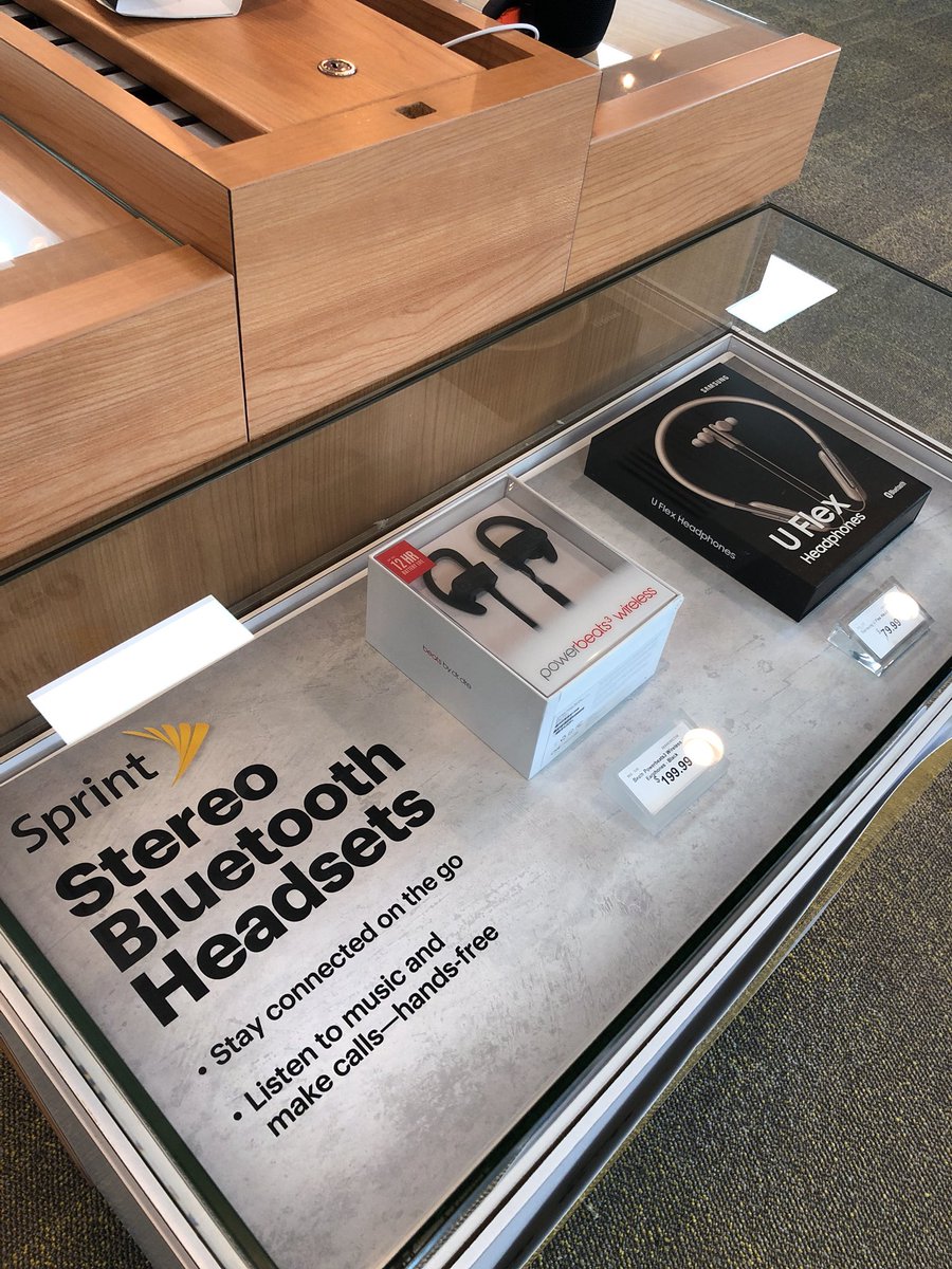 Hit the gym and crank the tunes with a these awesome stereo Bluetooth headsets! Available at your local North Park Sprint store! #SanDiego <a href="/MikeXPC/">Mike</a> <a href="/KristianAllos/">Kristian Allos</a>