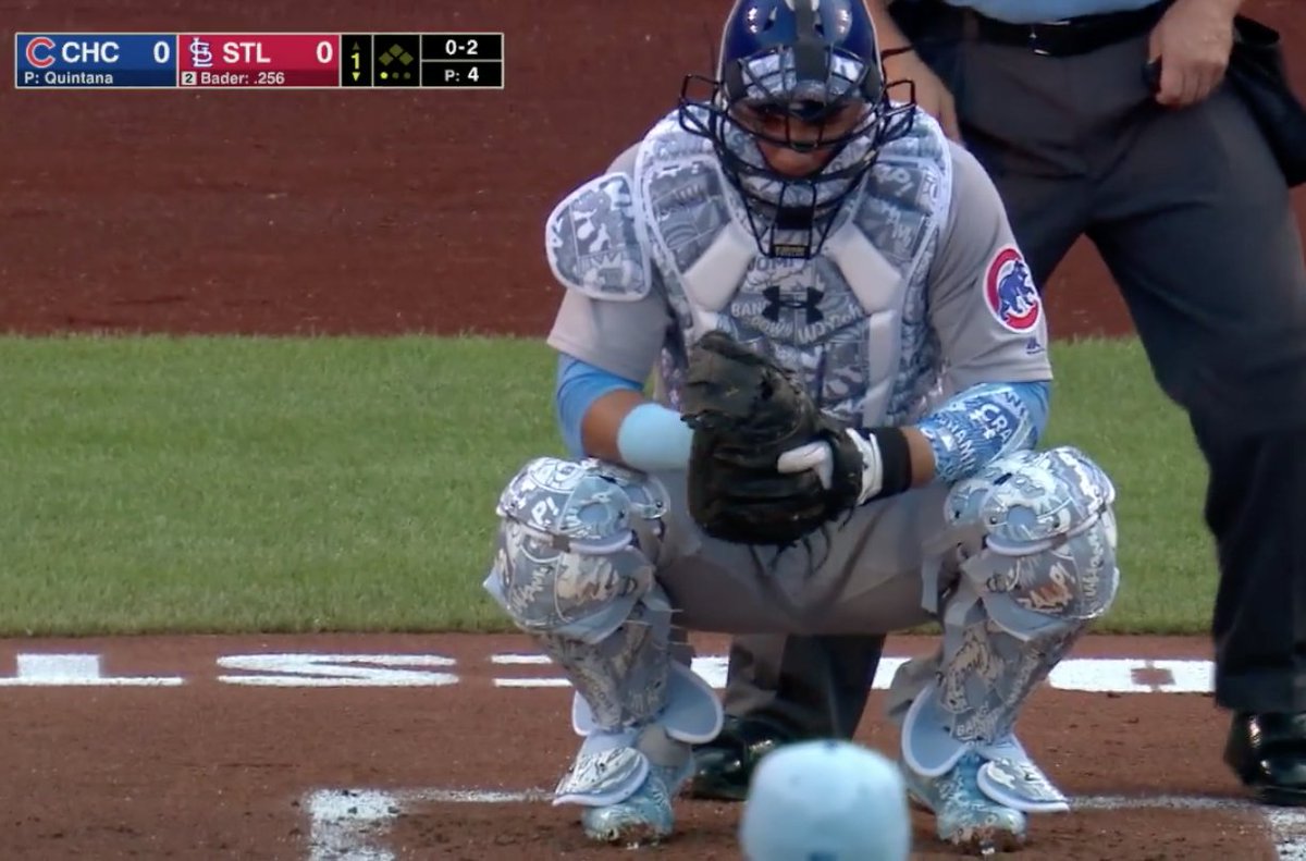 willson contreras catchers gear