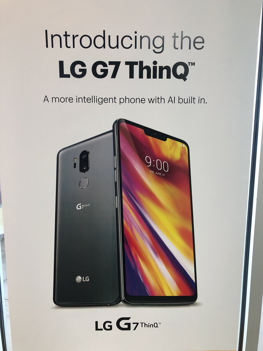 Come check it out here at your local North Park Sprint store! The NEW LG G7 ThinQ! Amazing deals happening here at Sprint! #SanDiego <a href="/MikeXPC/">Mike</a> <a href="/KristianAllos/">Kristian Allos</a>