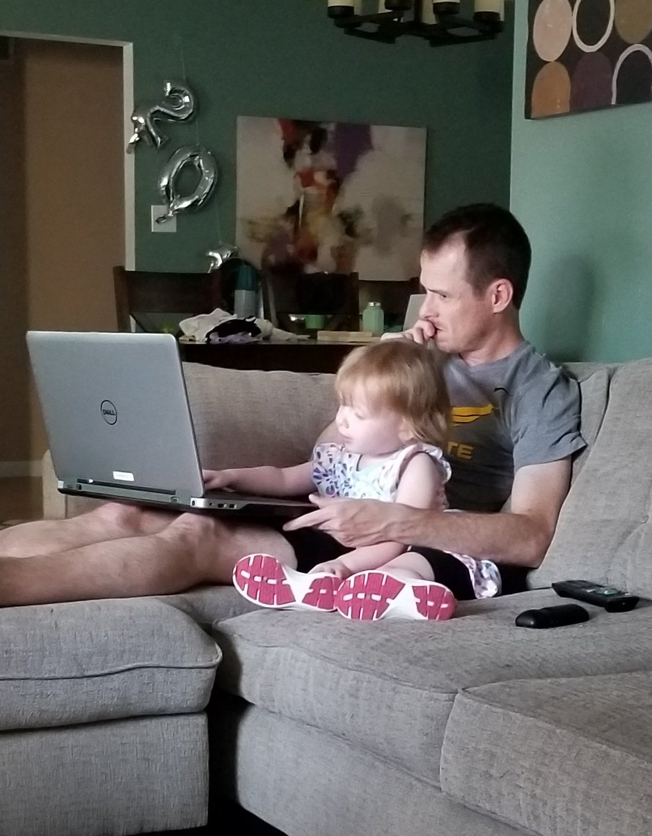 MrsCoachOC's tweet image. Look out kids. Rory is making your workouts this week. #littlecoach #babyoc #helpful @LafayetteBoysXC