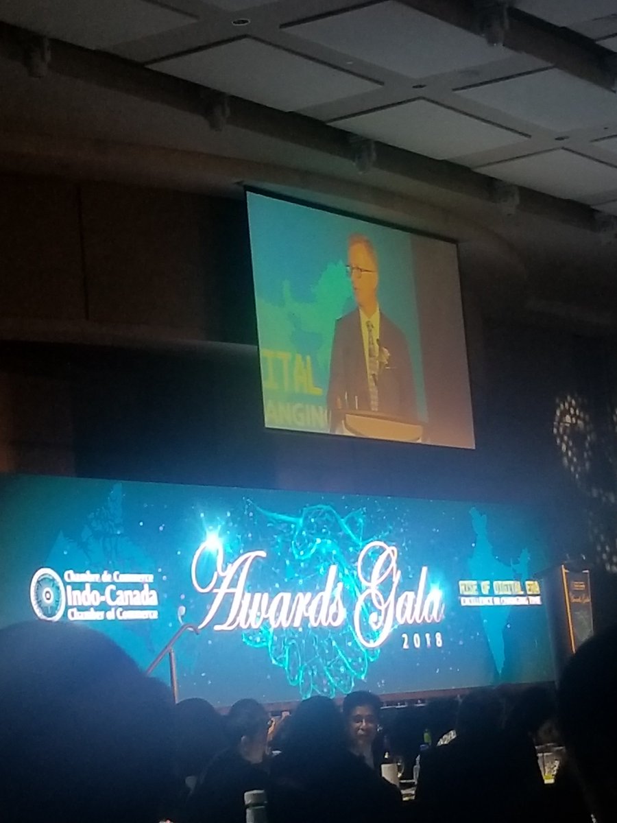 Celebrating technological advancement in business between India &amp; Canada at the Indo Canadian Chamber of Commerce annual awards <a href="/IndoCanadaCC/">Indo-Canada Chamber of Commerce</a>