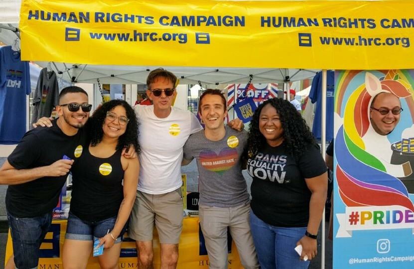 HRC volunteers at Bronx Pride