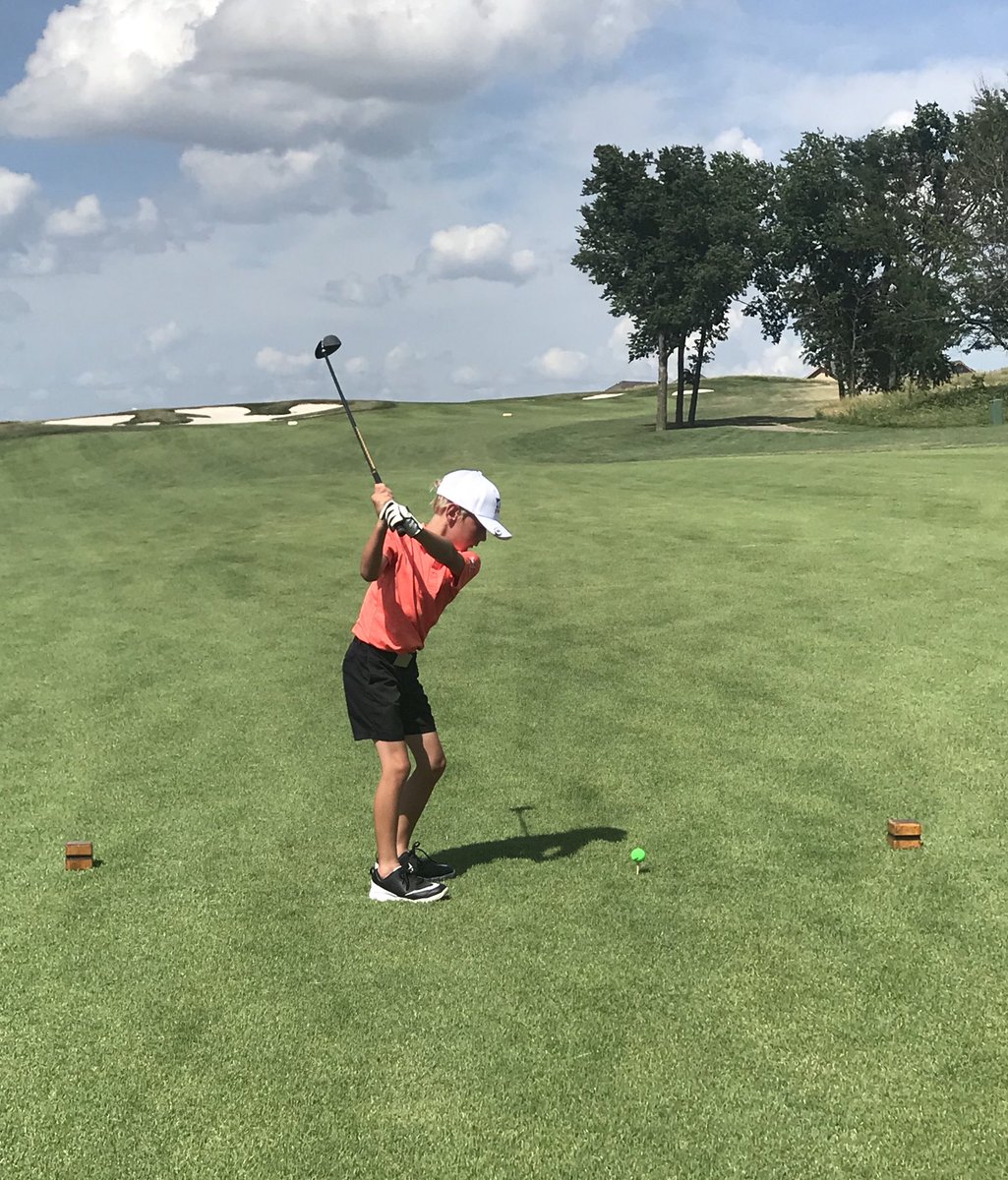It was a scorcher today but the kids kept grinding! <a href="/PGAjrLeague/">PGA Jr. League</a> <a href="/pgaprojt/">Joe Taylor</a> #Happyfathersday2018 #pgajuniorleague
