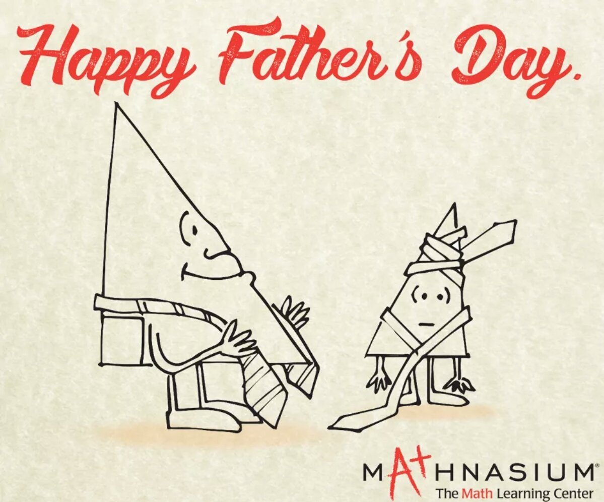 KilleenMath's tweet photo. From all of us here at Mathnasium of Killeen, we want to wish Dad's everywhere a Happy Father's Day. My it be filled with many Dad jokes, Sports, Grills and Family! C: https://t.co/eVnyvP3otz