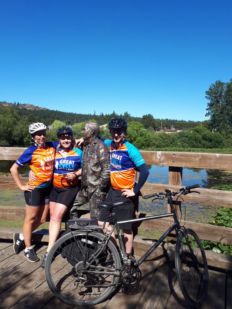 Trip to Sydney and back yesterday 90km+!
Go team <a href="/CedarHillMiddle/">Cedar Hill Middle</a> !!!
#GCCCanada