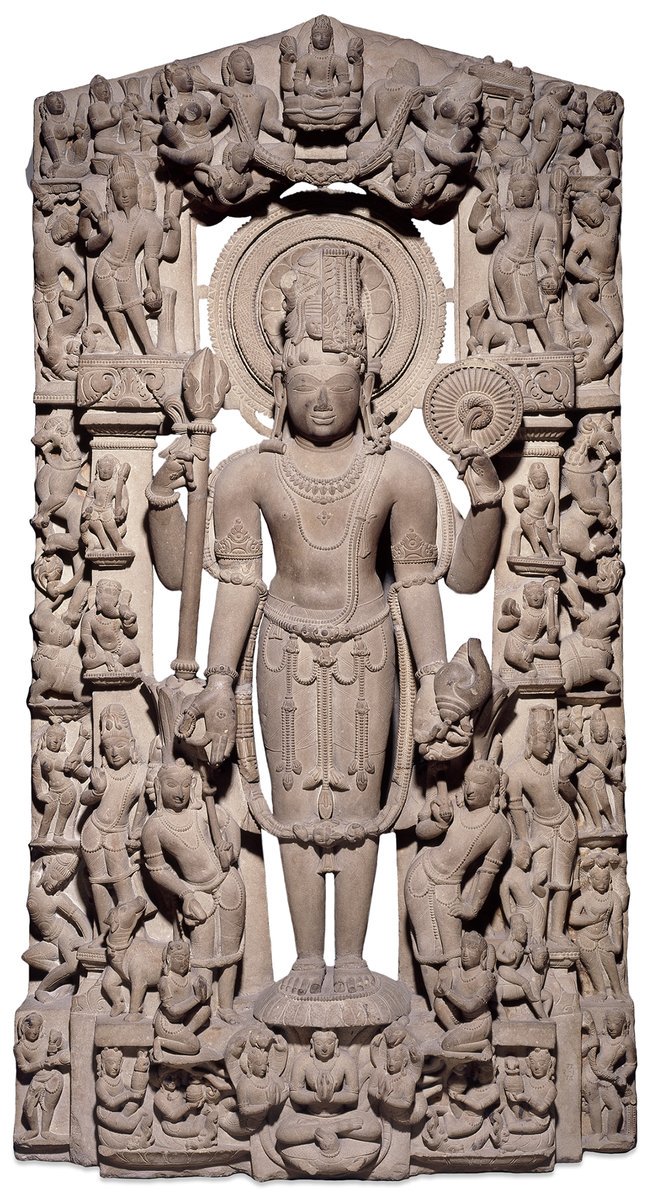 Self confessed loot of this 1000 year old sandstone murthi of Harihara belonging Khajuraho by the thieving british. Its now stashed away at the british museum.  https://twitter.com/britishmuseum/status/1007895697851604992?s=19