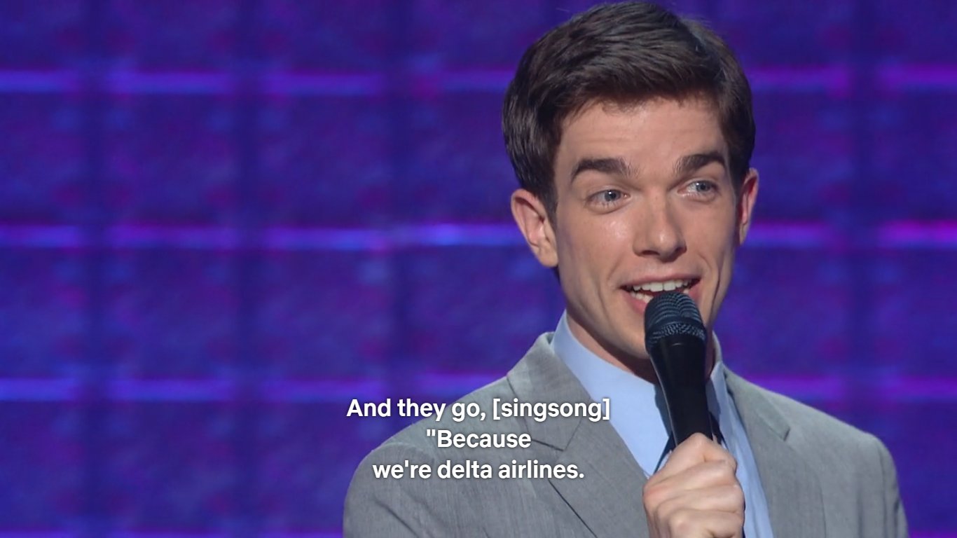 john mulaney out of context on Twitter: