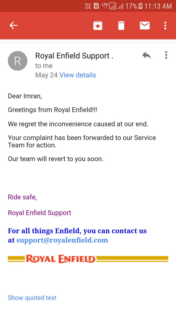 imransharief07's tweet photo. @sidlal the only thing i get from sorry for the inconvenience I'm still waiting for the issue raised and now the blocked me sharing any content https://t.co/bzZbg5nOTK