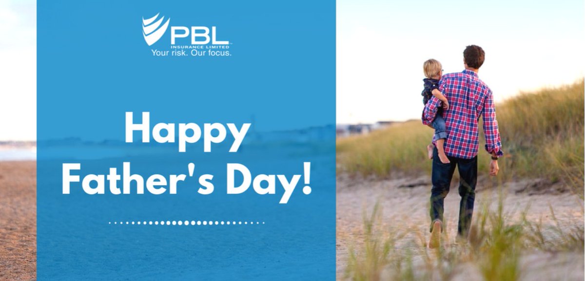 PBLInsurance's tweet image. PBL wishes the fathers in our family and yours all the best and to have wonderful Father's Day! #FathersDay