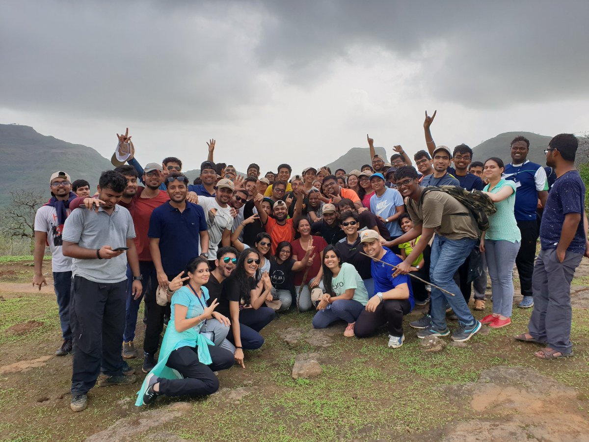 SPJIMR's tweet photo. As the saying goes,'A journey of a hundred miles starts with a single step', SPJIMR's Global Management Programme 2018 (Batch 9) embarked on a journey to learn beyond classrooms to Garudmachi in Maharashtra from June 13 to 15, 2018. #PGLab #GMPatSPJIMR #GMP18 #SPJIMR #IamSPJIMR https://t.co/79QhFVk4KP
