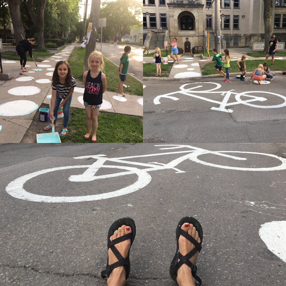 c2chantelle1976's tweet photo. Staff, Students and Parents @LauraSecordWSD are busy prepping to be the best @BikeWeekWPG pit stop on June 18 from 6:30-9:00 am. #WSDesd #WSDstudents #BiketoSchool #UNESCO @WinnipegSD lots of prizes and snacks to be shared🚴♀️@JamiHilland https://t.co/ERb634BzVg