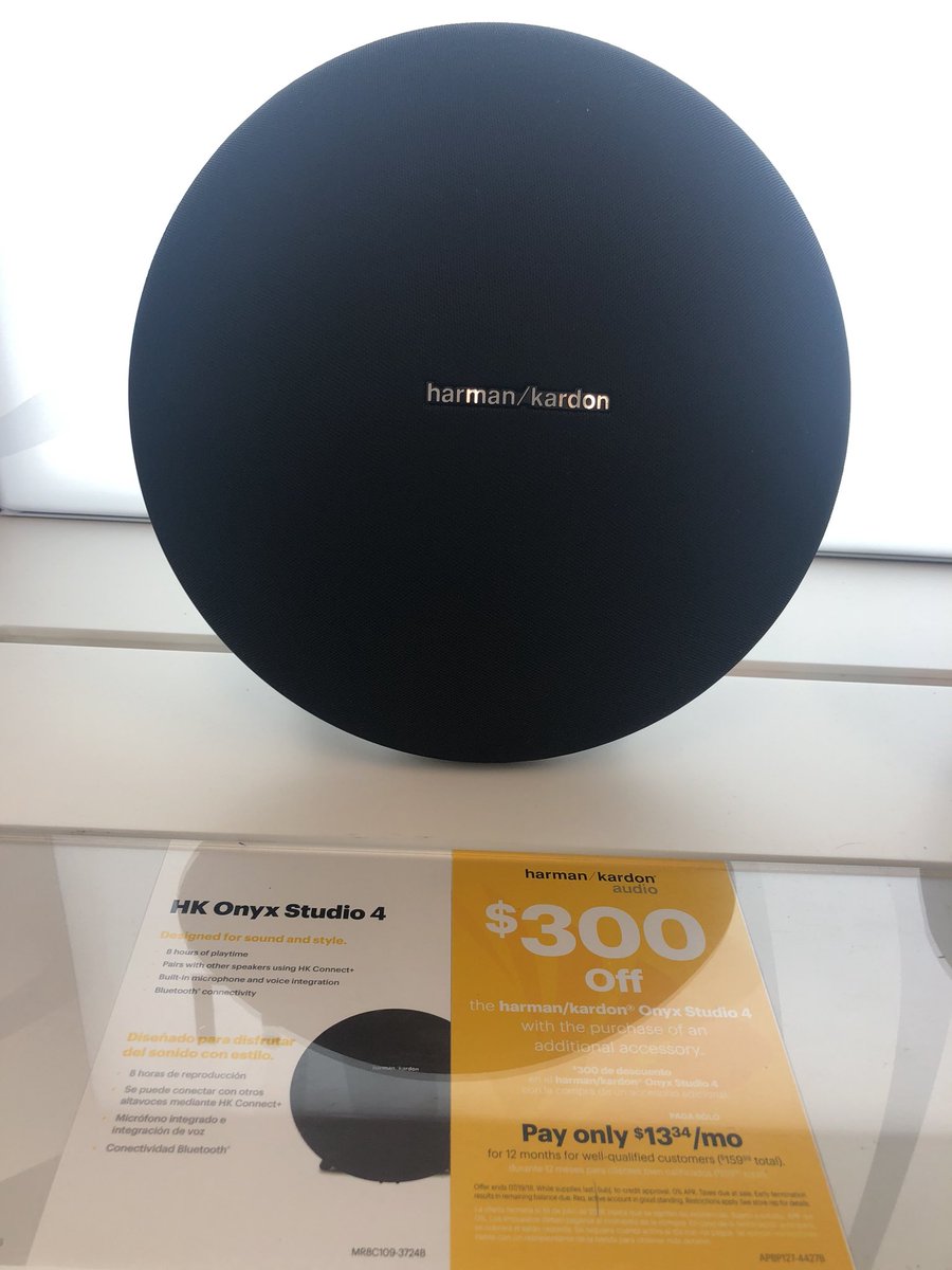 Get loud! HK Onyx Studio 4 $300 dlls off get for $159 plus tax #Sprintdeals 🕺🏼