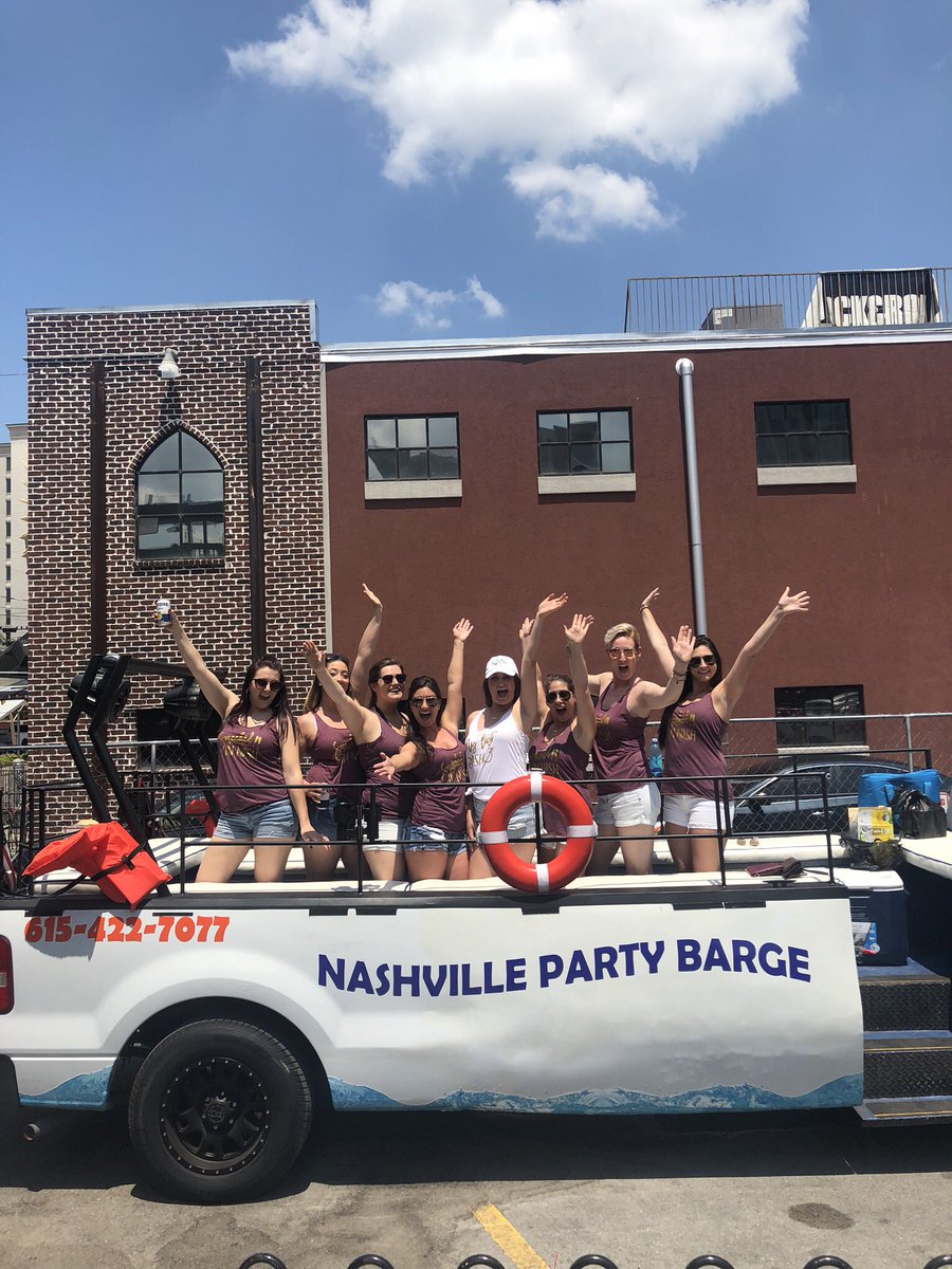 FollowingFarrah's tweet photo. #Nashville Party Barge was the most fun Iโve had in a long time. #lastbash #bachelorette #bridesmaids https://t.co/29KhrQ3OsU