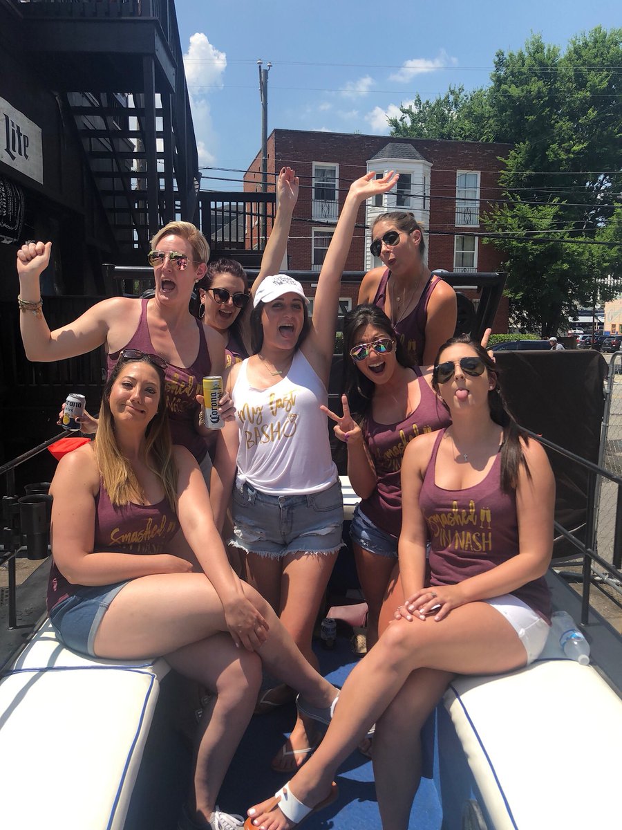 FollowingFarrah's tweet photo. #Nashville Party Barge was the most fun Iโve had in a long time. #lastbash #bachelorette #bridesmaids https://t.co/29KhrQ3OsU