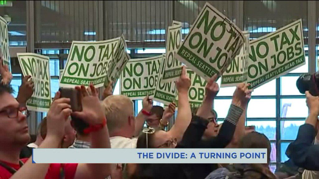 fox13seattle's tweet photo. The Divide: We can’t wait for the government to act https://t.co/wcx7KZWPxj https://t.co/7SH6yLYh6a