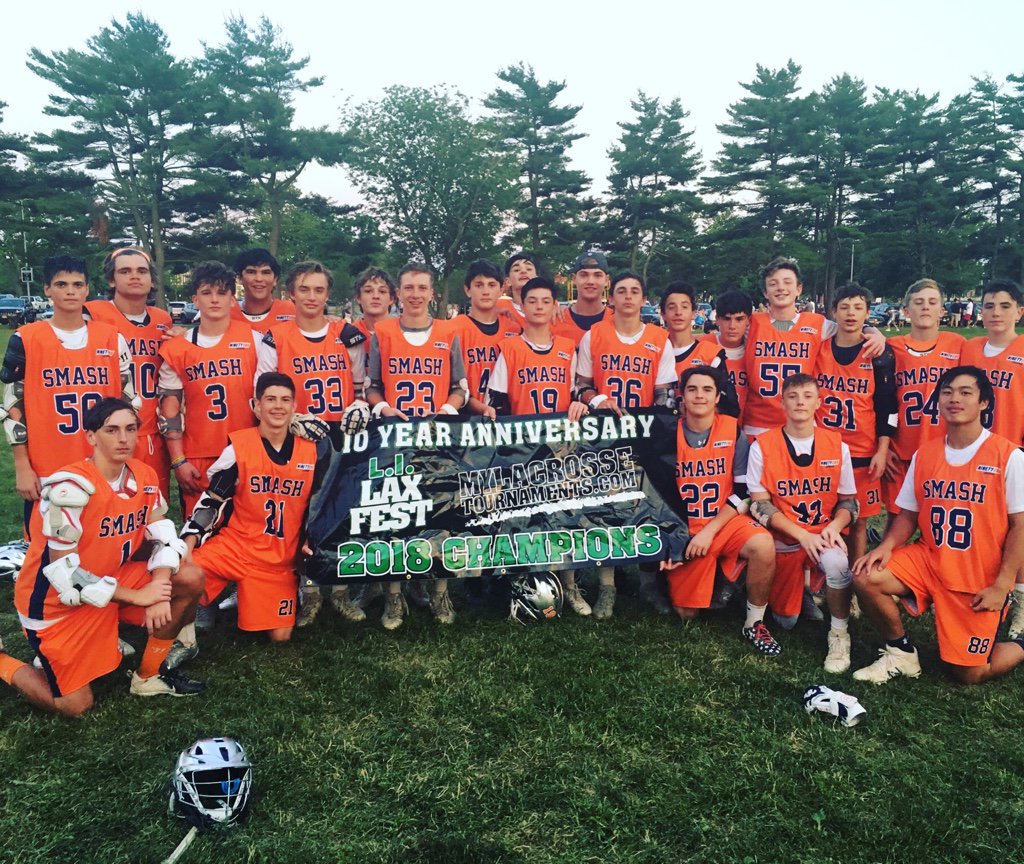 team91lacrosse's tweet photo. Congrats to โ22 Smash on bringing home the championship at the @LaxTournaments #LILaxFest! https://t.co/845cQrPTYD