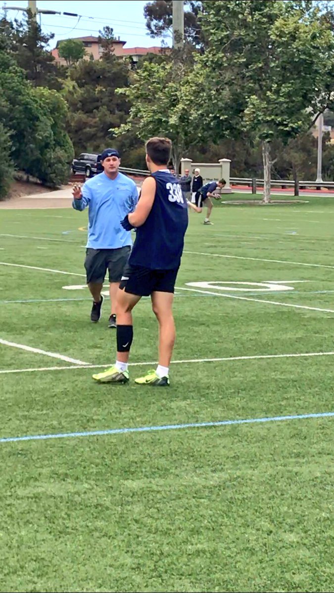 wpjsport's tweet photo. What a day to spend w/ my Dad competing and learning from top notch coaches at Uni. Of San Diego. Incredible campus and program, canβt wait to be back! #ToreroReload https://t.co/8H77c4XXiK