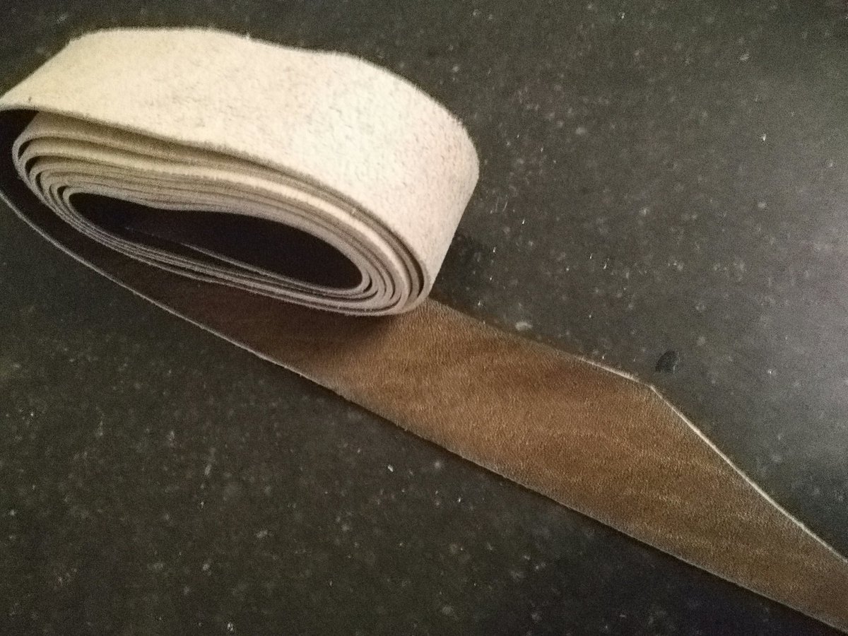 New leather strips for saber wraps coming soon from <a href="/crazycanadianca/">crazycanadianleather</a>