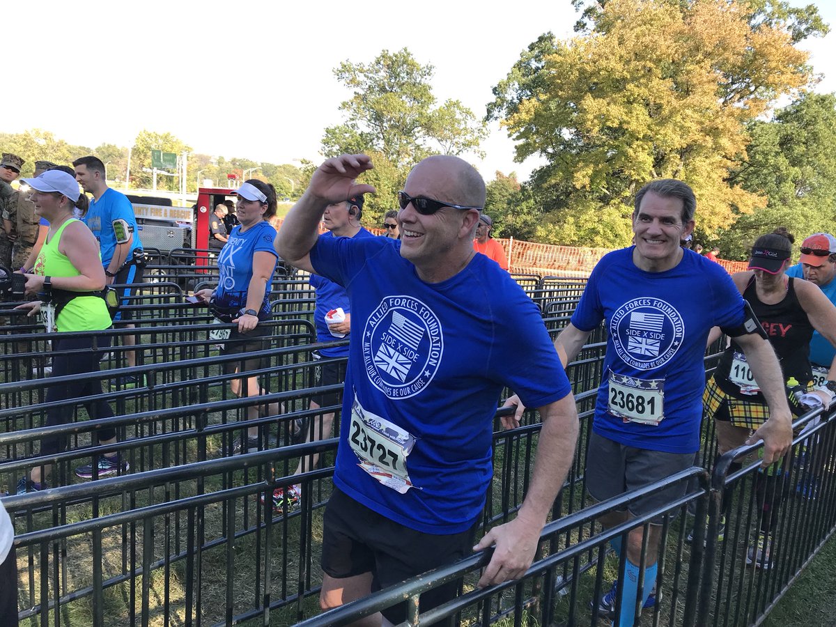 AFF_Team's tweet photo. AFF Marine Corps Marathon (MCM) 2018 looking for support runners and wounded, ill and injured to team up and challenge themselves. Contact info@alliedforcesfoundation.org for bibs and support roles.We have requirement for water stop teams, runners and sponsors. #MCM18 #challenge https://t.co/HqZdnafjEG