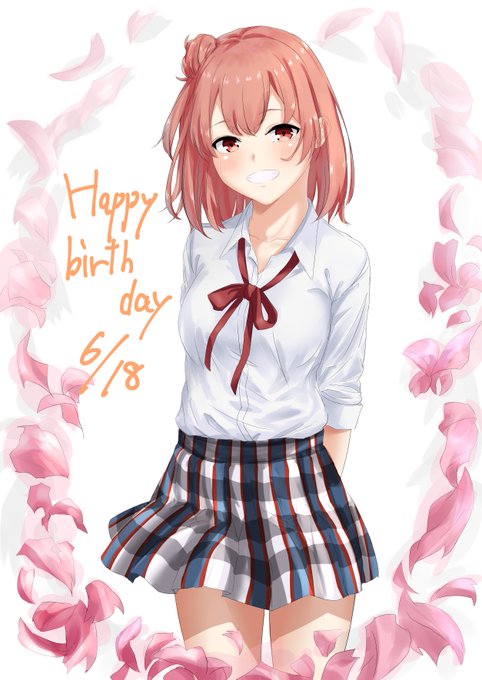今年もおめでとぉぉぉぉ!
#俺ガイル
#由比ヶ浜結衣生誕祭2018 
#由比ヶ浜結衣 