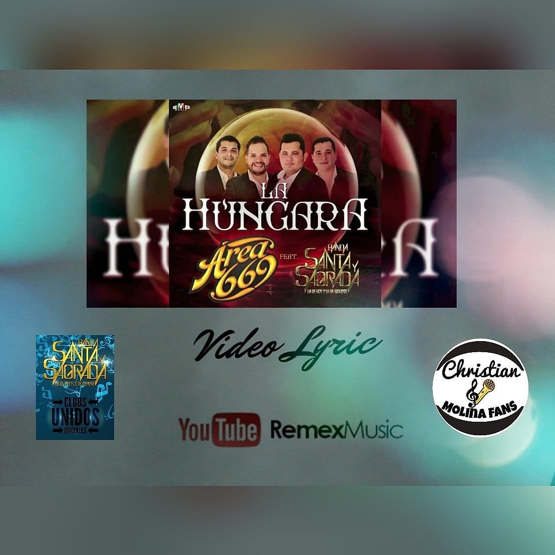 Yazmin_Olvera17's tweet photo. ;Te invitamos a que disfrutes del #VideoLyric del más reciente tema de la @bsantaysagrada ft #Area669 : #LaHungara 🎵
▶️ https://t.co/NuOa0UKa4F .
#CoordClubsOficialesBSYS
@solmolinafans 👑 https://t.co/xXmbmjzzUj