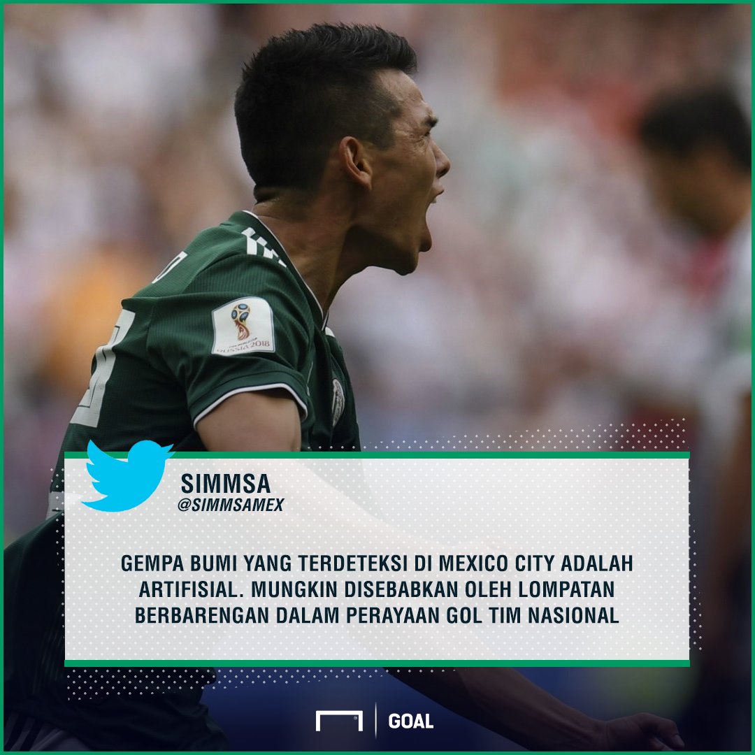 GOAL_ID's tweet photo. Gol Hirving Lozano Sebabkan Gempa Di Mexico City

https://t.co/tY84FXQMs8 https://t.co/Fdj236Vcmw