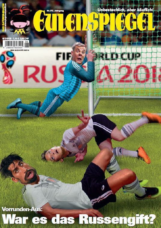 Propapanda666's tweet image. War es das Russengift? #GERMEX #WM2018 #Copa2018