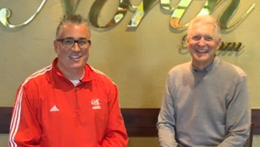 jockosports's tweet image. My idol Andy North and I preview the @amfamchamp coming up now on @nbc15_madison at 10!  #Legend #FavoriteWeek