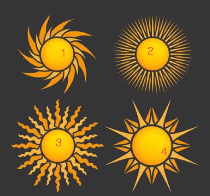 Grafocafe's tweet photo. Cúal sol escogerías? Revisa la respuesta. https://t.co/Vqv4IWuvSf