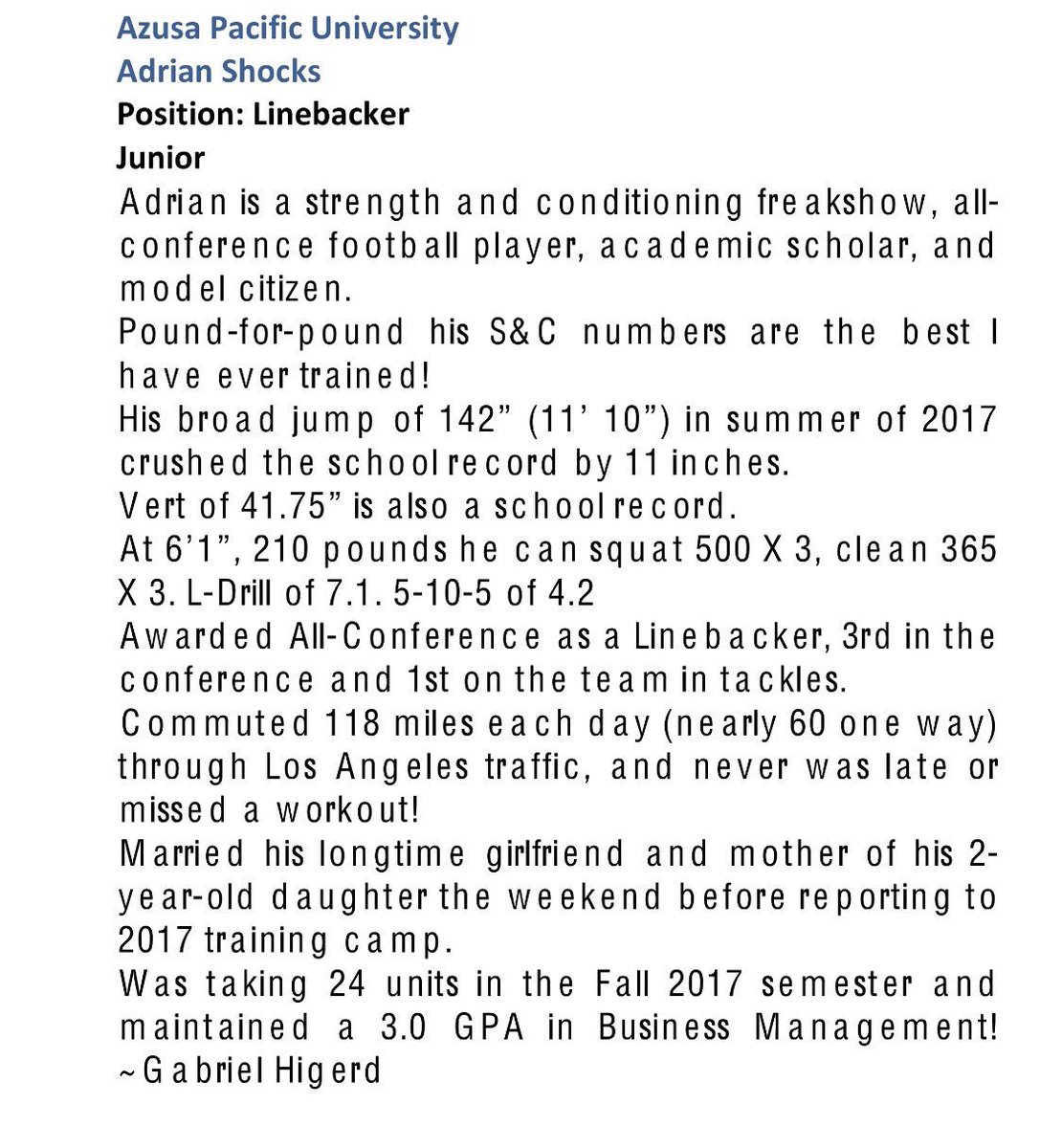 posting these to show that his grind & determination has not stopped. he is amazing in all that he does. he graduated last month with his bachelor& #39;s degree & began his MBA program immediately after, while still working two jobs & training for his last season. he is my superhero!