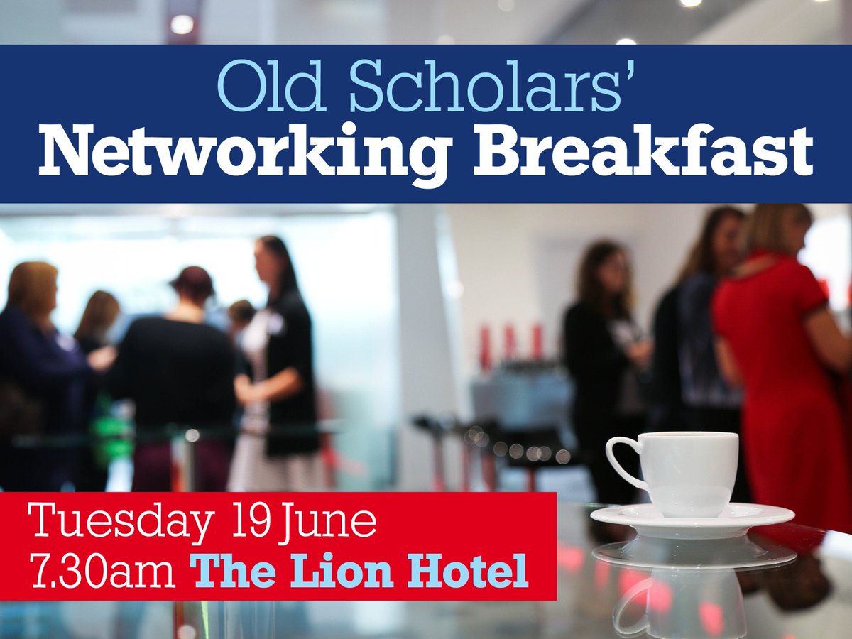 SASWalkerville's tweet photo. Don't miss out!
The Old Scholars' Networking Breakfast is tomorrow morning. Why not meet for a coffee before work and catch up with old class mates? #standrewsoldscholars #networking https://t.co/EagA9NH0Ft