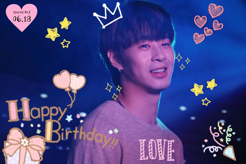 risaheon's tweet photo. 생일 축하해～😆🎂🎁🎉
행복한 하루를 보내요☺🎵
주노에게 멋진 한해가 되기를 빕니다✨

@AxisB_Juno

#HAPPYJUNODAY 
#AxisB #아시즈비 #アシズビ #JUNO #주노 #ジュノ https://t.co/l6RSNw1cUs