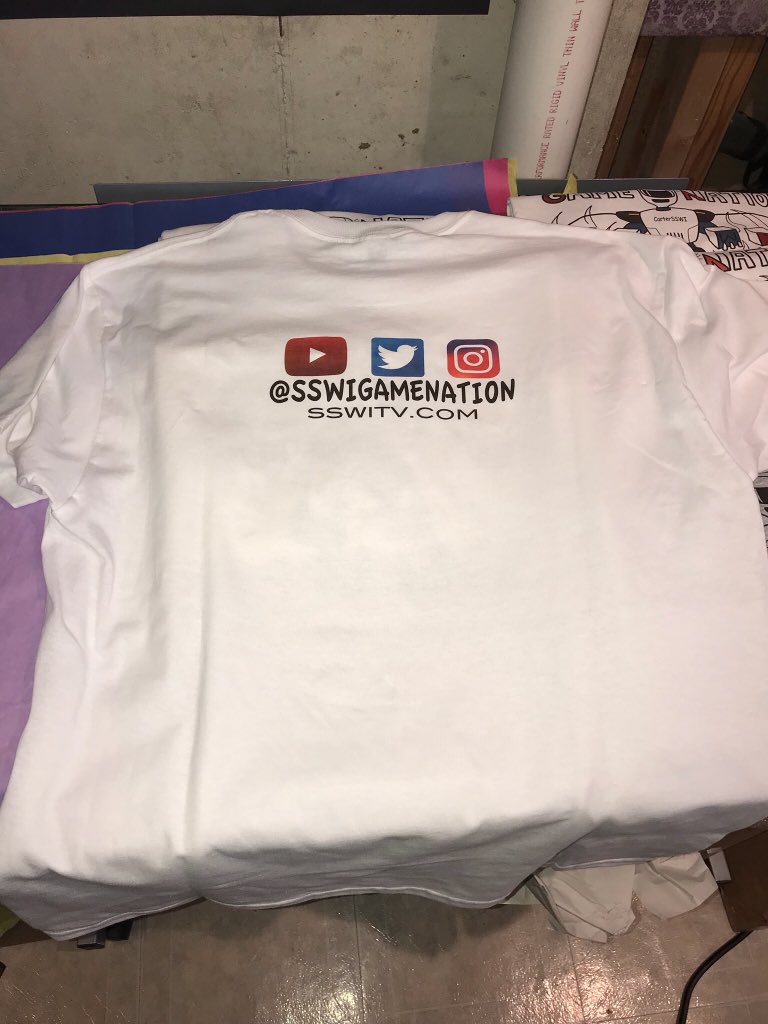Mrc1utch3SSWI's tweet photo. Huge Shoutout to @SSWIGameNation for the LIT🔥 SSWI Shirt.. Appreciate the love🎮💪🏾🙏🏾

#SSWIGAMENATION 
#NEVERSTOPGAMING https://t.co/89kak5yv8W