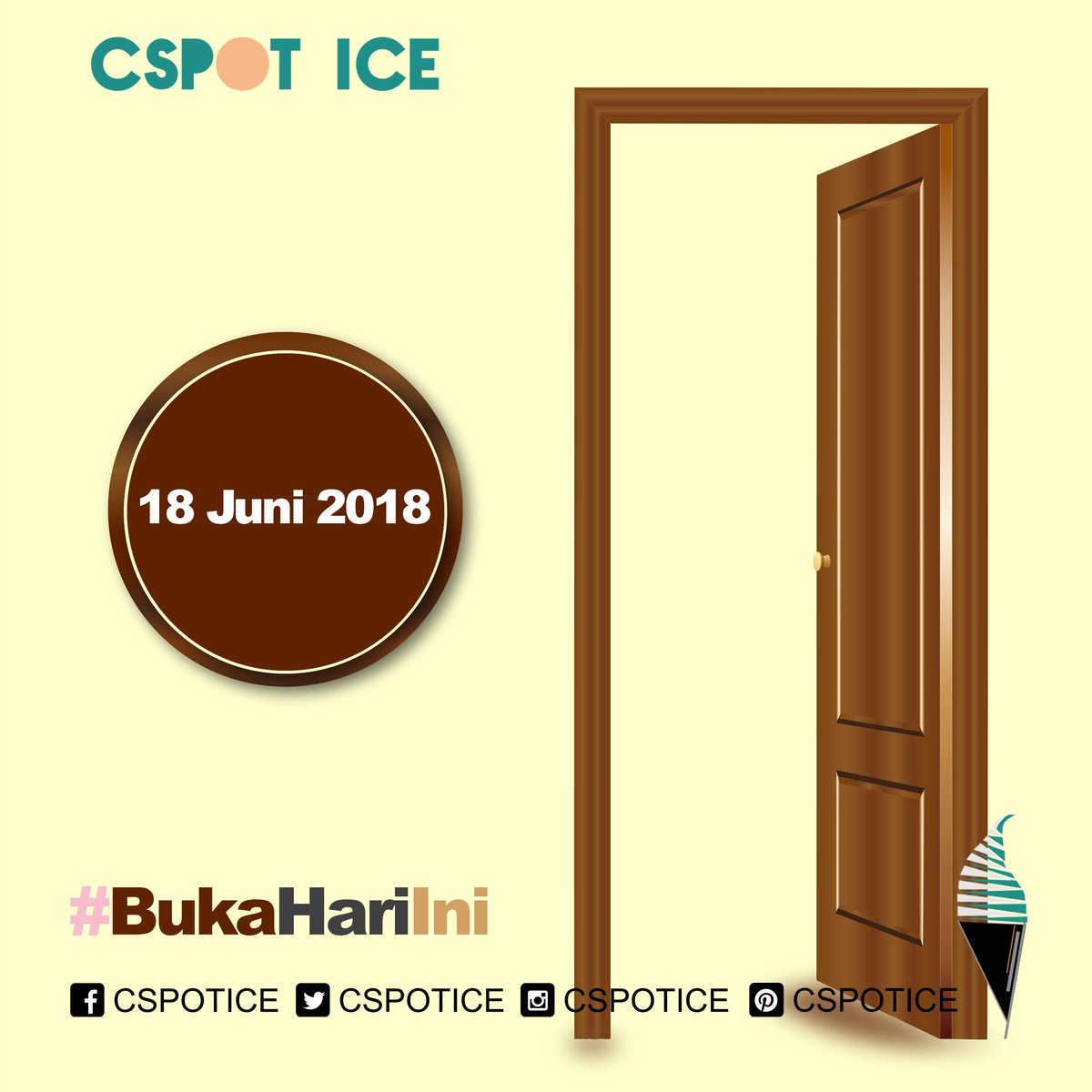 Bosan Makan Opor Ayam?

Hari ini, kami sudah buka kembali kak, spesial untuk kalian yang tag 1 temannya dikomentar, 
ada promo bayar suka-suka untuk menu minuman !!!

tanya-tanya ke line Official kami >>>> line.me/ti/p/@cspotice