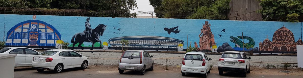 sachin211's tweet photo. ToI's recognition to The #FernEcotel, #Vadodara's initiative to convert a wall full of spit and garbage into beautiful Art! @narendramodi Sir ur #Baroda is becoming Clean and Beautiful. #CleanIndia #BeautifulIndia #CSR #FernHotel 

@swachhbharat @ourgoverment https://t.co/Geir4ZtdVh