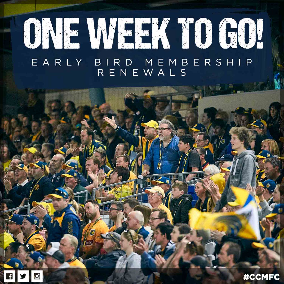 CCMariners's tweet photo. ☑️ Save your seat 
☑️ Early bird discount 

You only have one week left to take advantage of the Early Bird membership renewal period.

Renew now ✍🏻 https://t.co/GBnIAlHjvY 

#CCMFC https://t.co/TXWGCaTeqQ