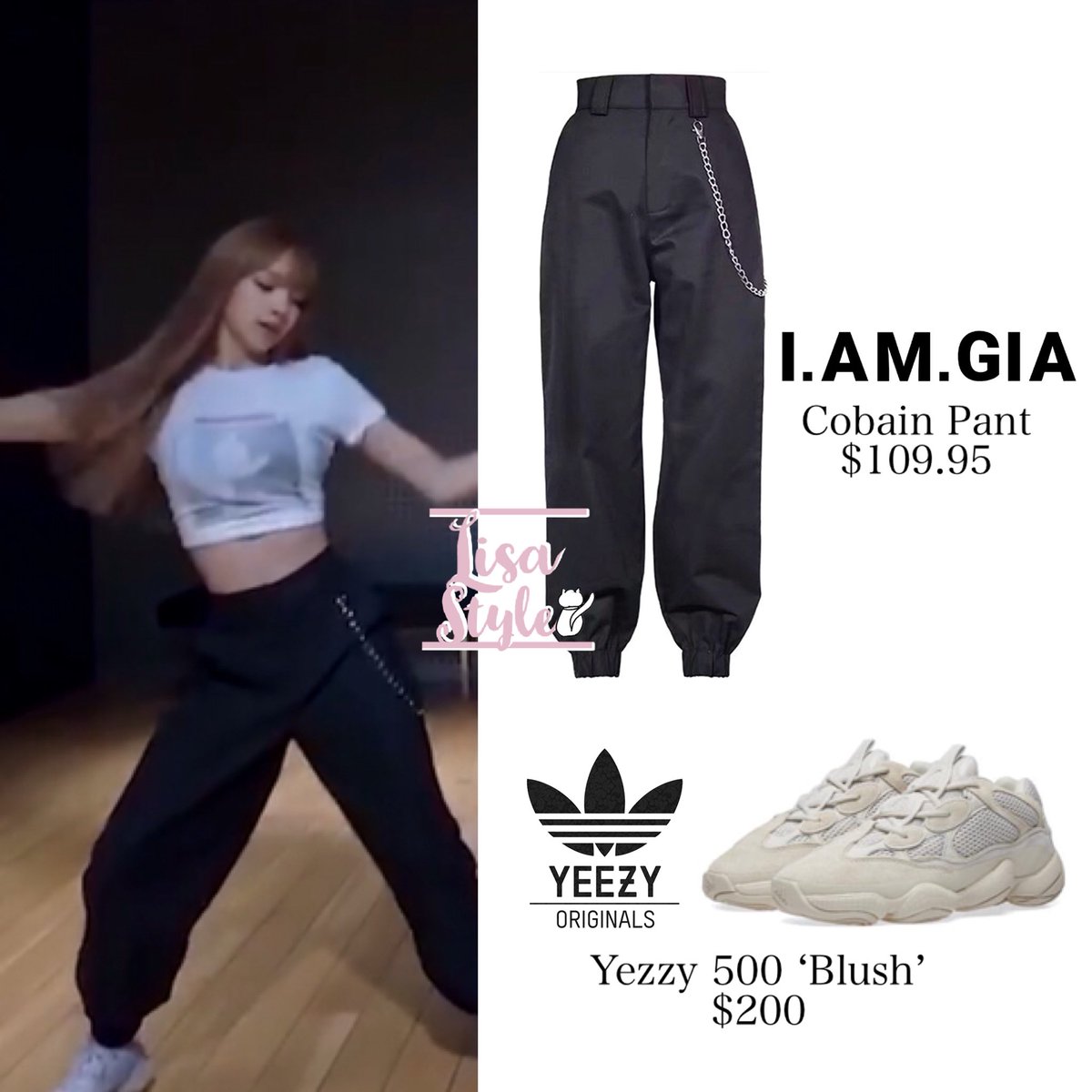 Blackpink Dance Practice Outfits Lisa - blackpink reborn 2020