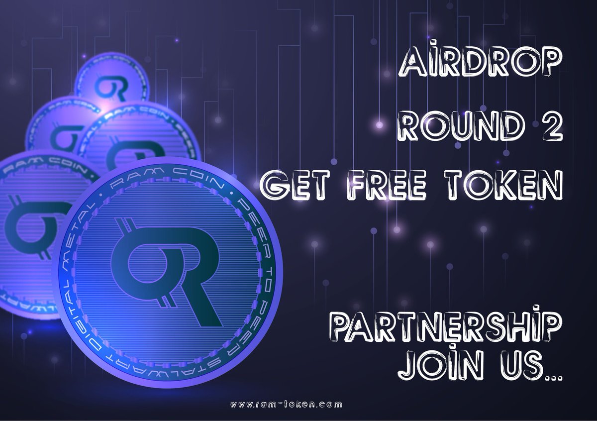 RamToken's tweet photo. #airdropsignals #cryptocurrency #Crypto  #ICOs #Airdrop #airdropalert  #tokens #freetoken #bounty #bountyhunters #bountyhunter #TokenSale 
📣📣📣📣📣📣📣
https://t.co/VYPfEheM9G https://t.co/VC3UO0ca1a