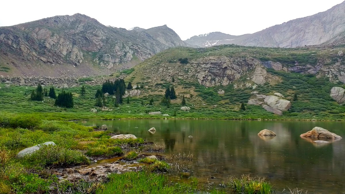One more from our hike yesterday on #AbyssTrail to Helms Lake :) #lake #Colorado #hike #MountEvansWilderness #getoutside #adventure #landscapephotography #photoaday