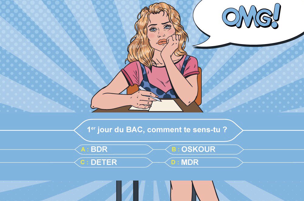 CSEC_AirFrance's tweet photo. ASKIP, aujourd'hui commence le #BAC2018 
🤞à tous nos Bacheliers🎓‼️
#cceaf 😉#cceairfrance✈️ 

(pour les parents pas dans le coup et hors-sujet =>
 ASKIP: "A ce qu'il paraît", BDR: "Au Bord du Rouleau", OSKOUR:"Au Secour", DETER:"Motivé", MDR: "Mort De Rire", OMG: "Oh my God https://t.co/AA0IJcBlws