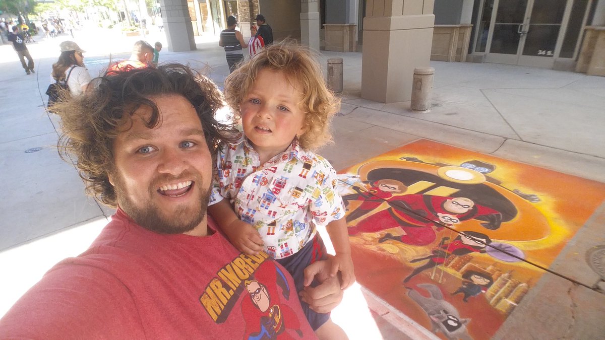 MattMattson's tweet photo. @ColleenB123 We saw @TheIncredibles 2, except Theo didn't last the previews! #haha #classic https://t.co/I8fDTbjnZ3