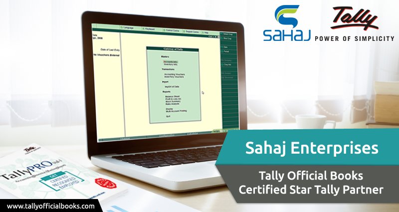 BooksTally's tweet photo. Sahaj Enterprises - Authorized Publishers and Distributors of Tally Educational books | We are also Certified Star Tally Partner into Sales, Service and providing customized solutions on #TallySoftware.
https://t.co/DAtL3uVj7b
#TallyBooks #TallyOfficial #TallyDistributors https://t.co/4XiTphSr9G