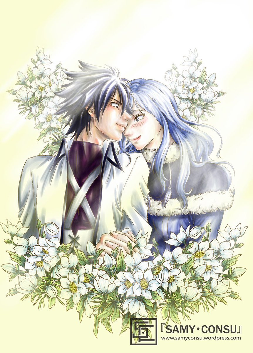 Samy Consu ⲥⲟⲙⲙⲓ ⲓⲟⲛ ⲟⲣⲉⲛ Gray X Juvia Hiro Mashima Fairytail Pr Fairytwiki Snowdrop Symbol Of Life And Hope To Mean That After A Cold And Dark Moments Happiness Arrives Fairytail Fanart Manga Comic