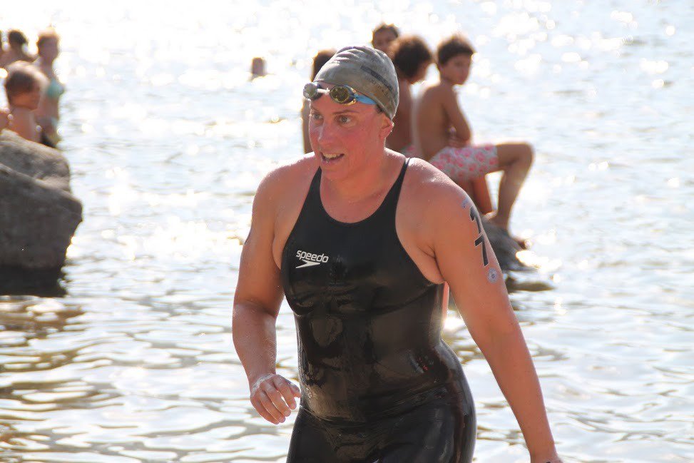 CN_Sabadell's tweet photo. Campionat d'Espanya màster d'aigües obertes: Mireia Gómez campiona d'espanya +35: https://t.co/15sqDWtYMC  #somCNSabadell #openwater #aigüesobertes https://t.co/kLA5arugnN