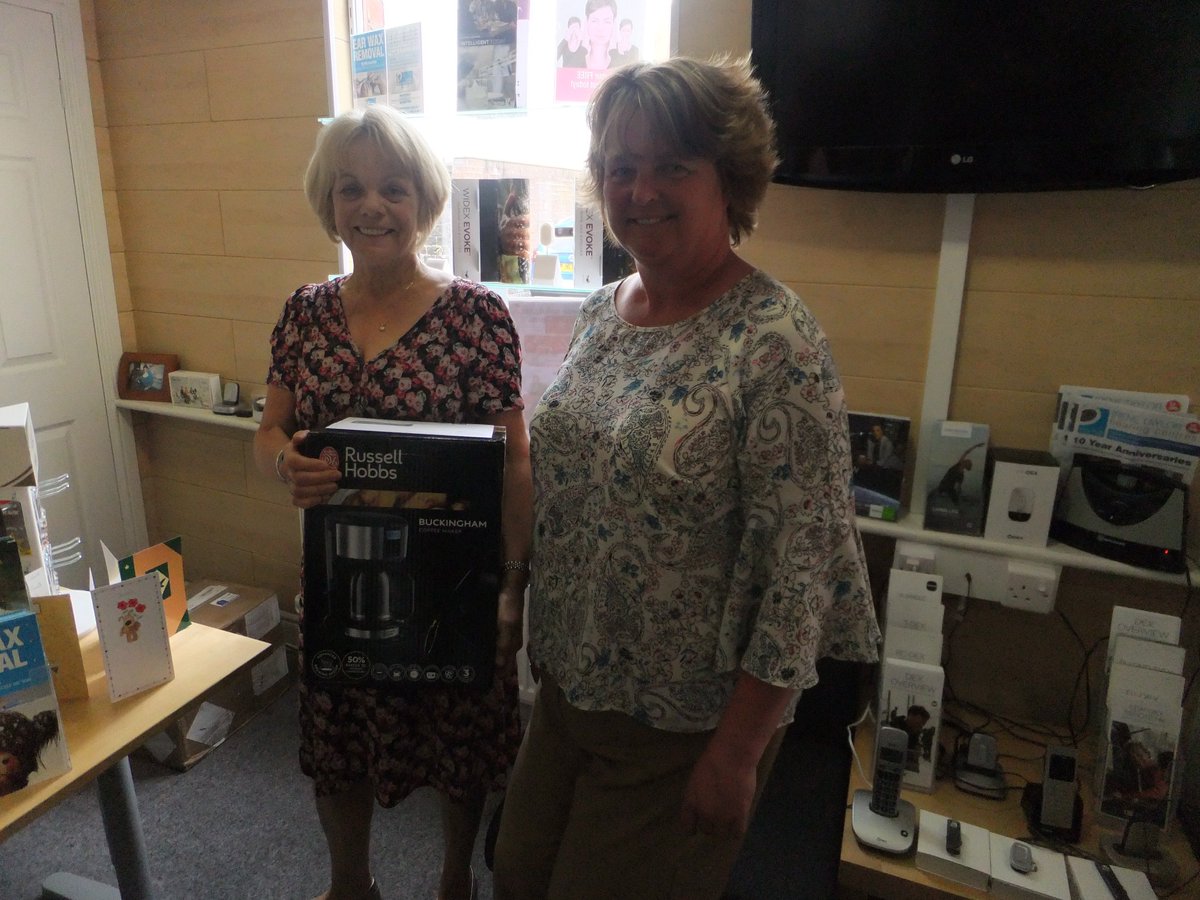 Congratulations🎉 to the winners of our #Competition 1st prize, a <a href="/RussellHobbsUK/">Russell Hobbs</a> multi cooker went to Lytham Hearing Centre. 2nd prize, a <a href="/RussellHobbsUK/">Russell Hobbs</a> coffee maker went to Preston Hearing Centre.
