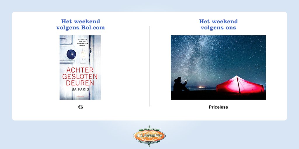 Hé <a href="/bol_com/">bol</a>, helemaal alleen in de natuur saai (dixit jullie radiospot)? Daar zijn we ’t niet helemaal mee eens. Wat advies nodig?