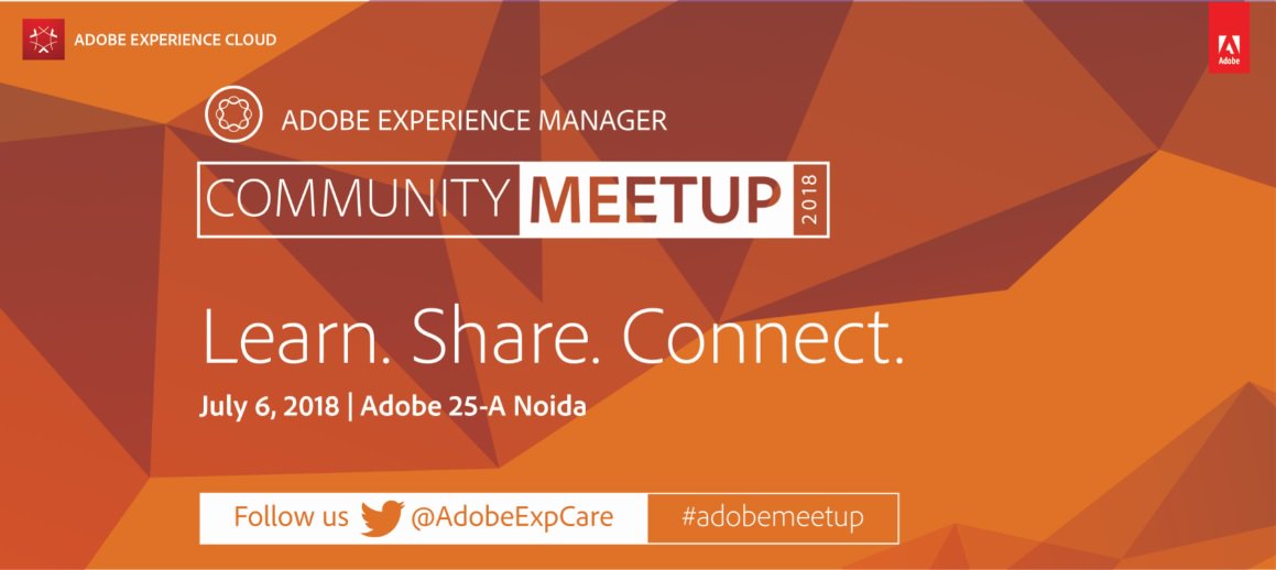 AdobeExpCare's tweet photo. [AEM Meetup | 2018] Announcing AEM Meetup at Adobe 25-A Noida, India 
Registration open*: https://t.co/a1mmPG6UlU 
*Limited Seats
#AEM #AEM64 #AdobeMeetup #Meetup @Adobe @AdobeIndia #adobeexperiencecloud #adobemarketingcloud #ExperienceMaker #ExpereienceLeague #BeExperienceMaker https://t.co/KBTfMsnlzk